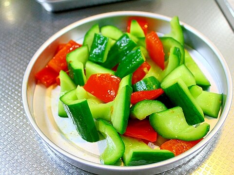 炒めキュウリ*お弁当のおかず